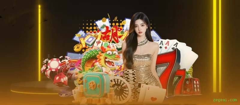 Imagem promocional do cassino online da zegeai.com mostrando jogos ao vivo