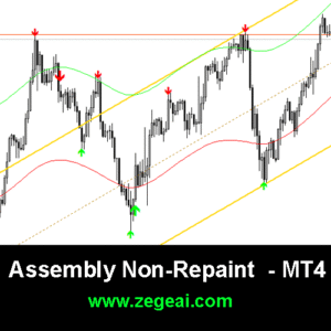 Assembly Non Repaint Forex Indicator MT4 – Precision Buy/Sell Arrows with Trend Channel Strategy